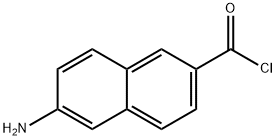2-Naphthalenecarbonyl chloride, 6-amino- (9CI) Structure