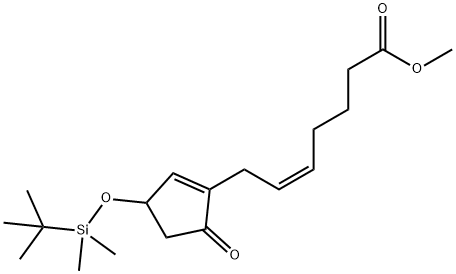 5-Heptenoic acid, 7-[3-[[(1,1-diMethylethyl)diMethylsilyl]oxy]-5-oxo-1-cyclopenten-1-yl]-, Methyl ester, (Z)- (9CI)|(Z)-7-[3-[[1,1-二甲基乙基)二甲基硅烷基]氧基]-5-氧代-1-环戊烯-1-基]-5庚烯酸甲酯(...)