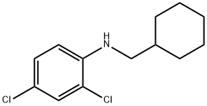 N-环己基-2,4-二氯苯胺,132666-31-0,结构式