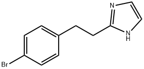 2-[2-(4-BROMO-PHENYL)-ETHYL]-1H-IMIDAZOLE 结构式
