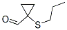 Cyclopropanecarboxaldehyde, 1-(propylthio)- (9CI) Structure