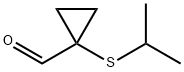Cyclopropanecarboxaldehyde, 1-[(1-methylethyl)thio]- (9CI),132686-15-8,结构式