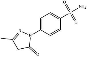 3-METHYL-1-(4'-SULFOAMIDOPHENYL)-5-PYRA&|3-甲基-1-(4'-硫代酰氨基苯基)-5-吡唑酮