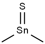 ジメチルチオキソスタンナン 化学構造式