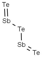 1,3-ジスチバ-2,4,5-トリテルラビシクロ[1.1.1]ペンタン 化学構造式