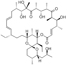 44-高寡霉素 A, 132707-68-7, 结构式