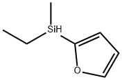 Methyl ethyl 2-furyl silane Structure