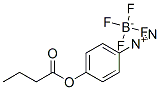 4-butyroxybenzenediazonium fluoroborate Structure