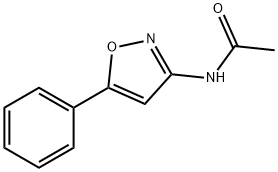 N-(5-Phenylisoxazol-3-yl)acetamide 结构式