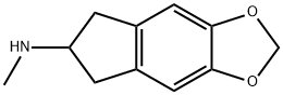 5,6-methylenedioxy-2-methylaminoindan|6,7-二氢-N-甲基-5H-茚并[5,6-D]-1,3-二氧戊环-6-胺