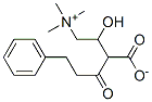 3-phenylpropionylcarnitine Structure