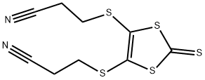 4,5-BIS(2-CYANOETHYLTHIO)-1,3-DITHIOL-2-THIONE Structure