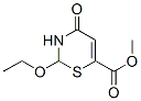 2H-1,3-Thiazine-6-carboxylicacid,2-ethoxy-3,4-dihydro-4-oxo-,methylester(9CI) Struktur