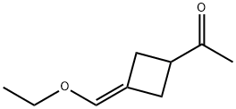 Ethanone, 1-[3-(ethoxymethylene)cyclobutyl]- (9CI)|