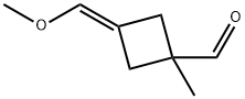 Cyclobutanecarboxaldehyde, 3-(methoxymethylene)-1-methyl- (9CI) Structure