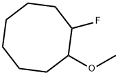 Cyclooctane, 1-fluoro-2-methoxy- (9CI) Structure