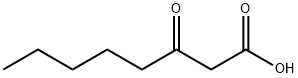 3-ketooctanoic acid Struktur