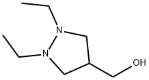 4-Pyrazolidinemethanol,  1,2-diethyl- Structure