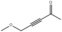 5-メトキシ-3-ペンチン-2-オン 化学構造式