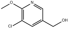 5-氯-3-羟基甲基-6-甲氧基吡啶,132865-53-3,结构式