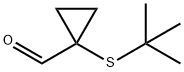 Cyclopropanecarboxaldehyde, 1-[(1,1-dimethylethyl)thio]- (9CI) 化学構造式