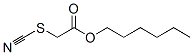 Thiocyanatoacetic acid hexyl ester,13287-48-4,结构式