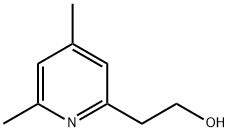 4,6-ジメチル-2-ピリジンエタノール 化学構造式
