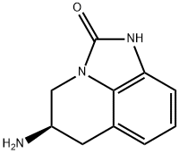 4H-Imidazo[4,5,1-ij]quinolin-2(1H)-one,5-amino-5,6-dihydro-,(R)-(9CI) Struktur