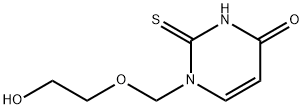 1-(2-HYDROXY-ETHOXYMETHYL)-2-THIOXO-2,3-DIHYDRO-1H-PYRIMIDIN-4-ONE Structure