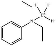 硼烷-N,N-二乙基苯胺,13289-97-9,结构式