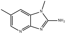 2-Amino-1,6-dimethylimidazo[4,5-b]pyridine Structure