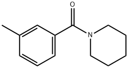 1-(3-Methylbenzoyl)piperidine 结构式