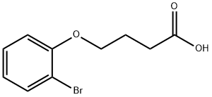 4-(2-bromophenoxy)butanoic acid Structure