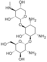 庆大霉素A硫酸盐 结构式