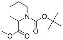 N-Boc-DL-Pipecolic acid methyl ester 化学構造式