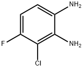 3-氯-4-氟苯-1,2-二胺 结构式