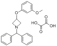 1-(DIPHENYLMETHYL)-3-(3-METHOXYPHENOXY)-AZETIDINE OXALATE|