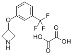 3-(3-TRIFLUOROMETHYLPHENOXY)AZETIDINE OXALATE Structure