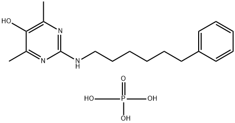 エナザドレムフォスファート 化学構造式