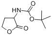 叔丁基(四氢-2-羰基-3-呋喃基)氨基甲酸酯, 132957-40-5, 结构式
