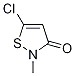 5-Chloro-2-methyl-3-isothiazolone-d3 Struktur