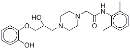 DesMethyl Ranolazine-d5 Structure