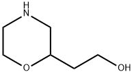 2-(2-Hydroxyethyl)morpholine Struktur