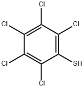 五氯苯硫酚, 133-49-3, 结构式