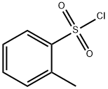 o-トルエンスルホニル クロリド 化学構造式