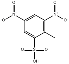 4,6-ジニトロトルエン-2-スルホン酸 化学構造式