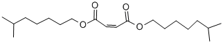 マレイン酸ジ(6-メチルヘプチル) 化学構造式