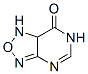 [1,2,5]Oxadiazolo[3,4-d]pyrimidin-7(6H)-one, 1,7a-dihydro- (8CI) Struktur