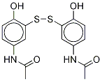3’-Mercaptoacetaminophen-d6 Disulfide 结构式