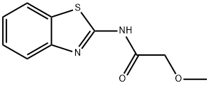 Acetamide, N-2-benzothiazolyl-2-methoxy- (9CI) Structure